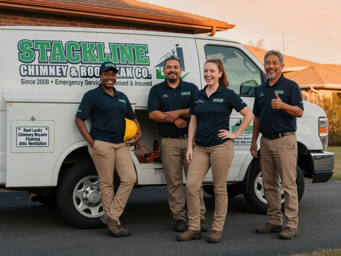 Chimney flashing repair company in White Cloud, MI